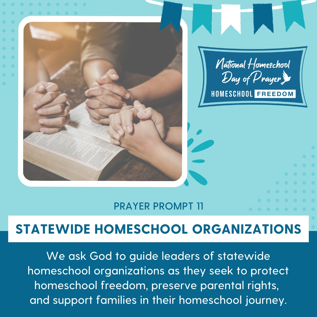 2020 National Homeschool Day of Prayer - Prompt 11 - Your Nation